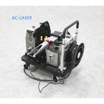 Industry Ship large machine Portable type rust cleaning laser 1000 watt laser rust removal cleaning machine